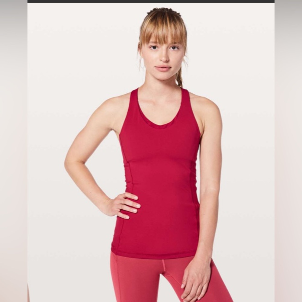 LULULEMON stash n run tank size:6